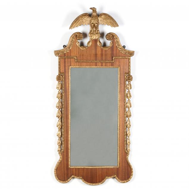 antique-georgian-style-gilt-mahogany-looking-glass