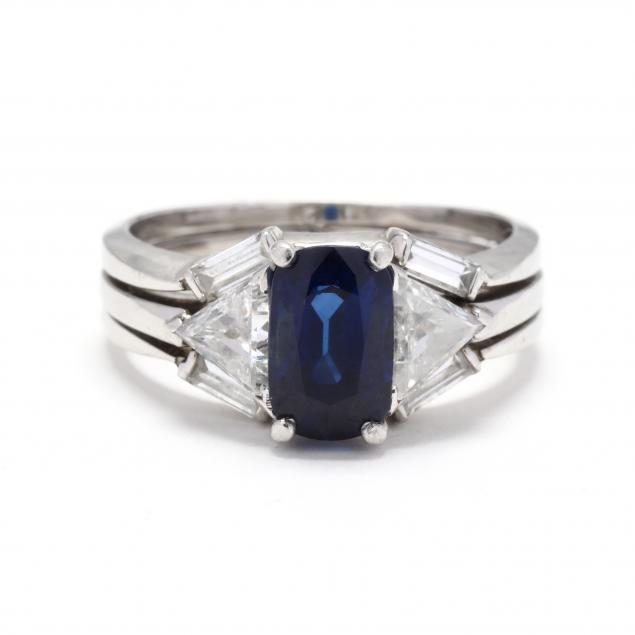 platinum-sapphire-and-diamond-ring