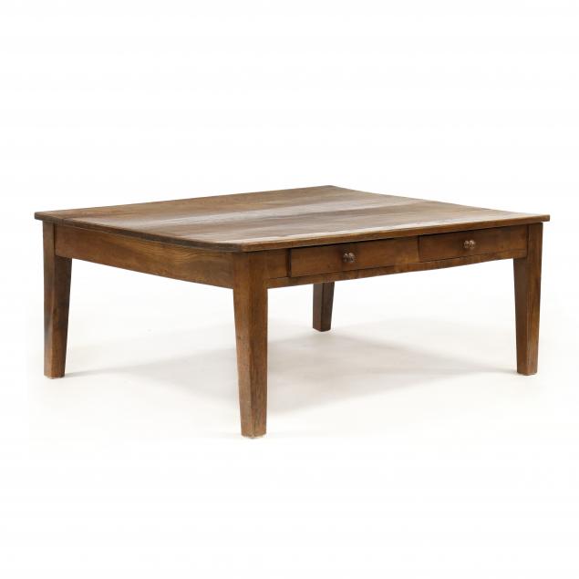 walnut-four-drawer-coffee-table