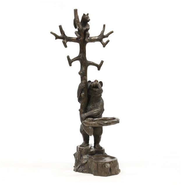 black-forest-style-cast-bronze-bear-form-hall-tree