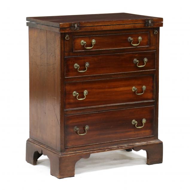 english-chippendale-style-bedside-chest-of-drawers