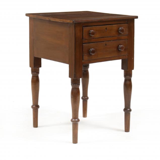 mid-atlantic-poplar-two-drawer-work-table