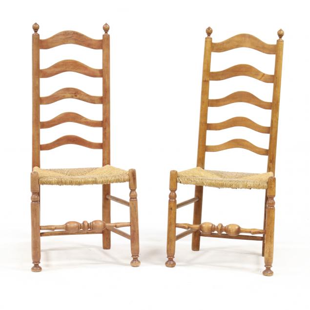 pair-of-new-england-maple-ladder-back-side-chairs-with-red-wash