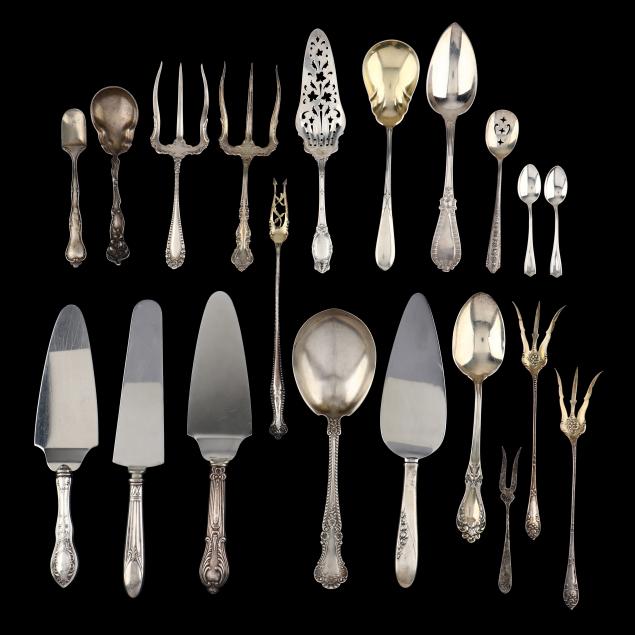 a-grouping-of-american-sterling-silver-servers