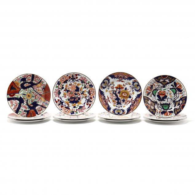 a-set-of-twelve-i-classic-imari-i-pattern-plates-by-andrea