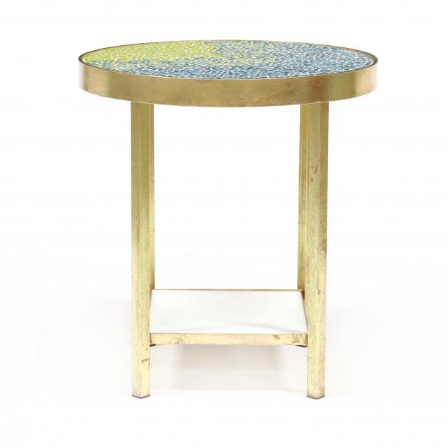 contemporary-mosaic-top-side-table