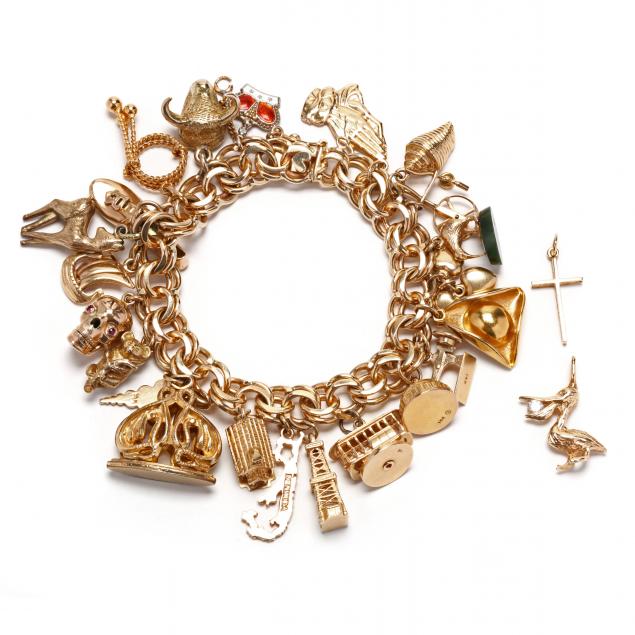 gold-charm-bracelet