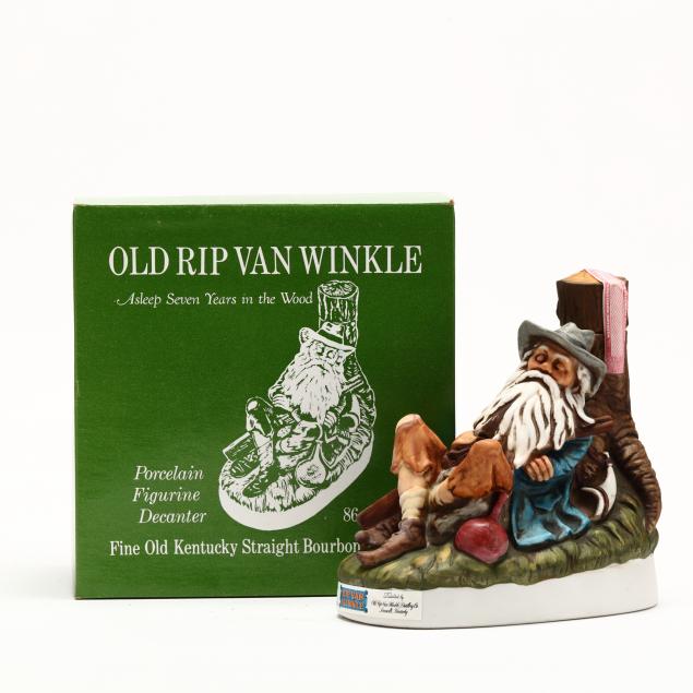 old-rip-van-winkle-bourbon-whiskey-in-sleeping-man-decanter