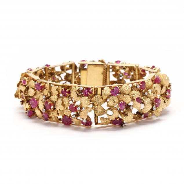 gold-ruby-and-diamond-bracelet
