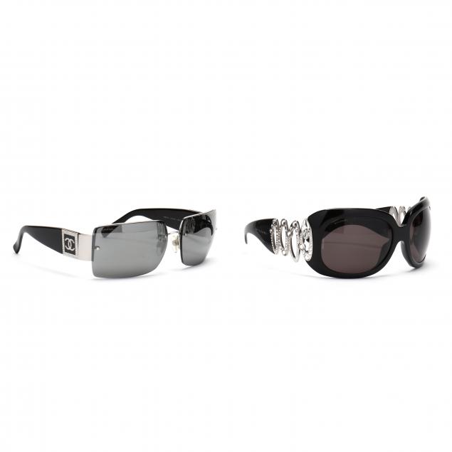 two-pair-of-designer-sunglasses