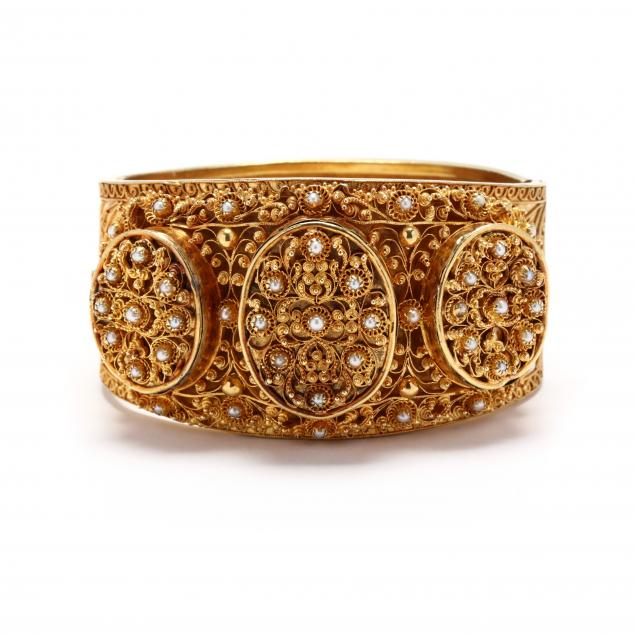 antique-gold-bracelet
