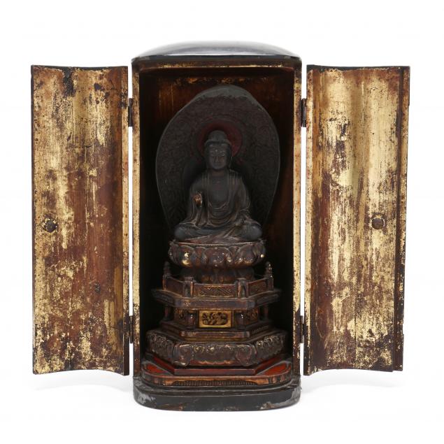 a-japanese-lacquered-i-zushi-i-shrine-with-buddha-sculpture