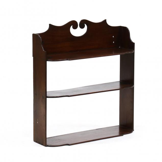 english-mahogany-shaped-wall-shelf