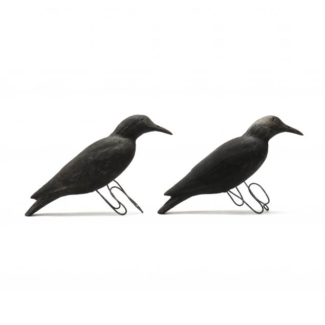 herters-factory-mn-crow-decoy-pair