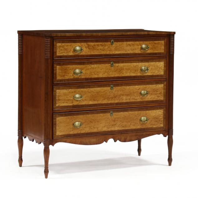 new-england-federal-birdseye-maple-chest-of-drawers