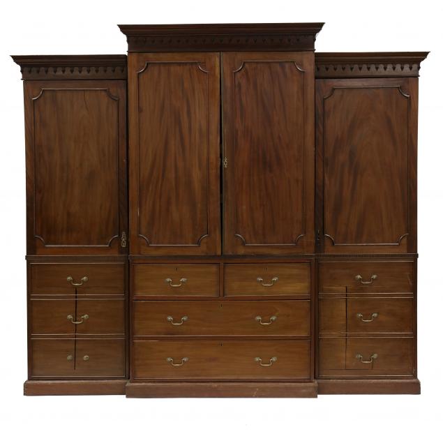 edwardian-mahogany-linen-press-wardrobe