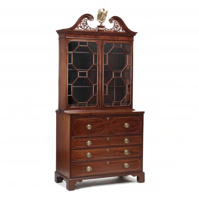 mid-atlantic-federal-mahogany-inlaid-desk-and-bookcase