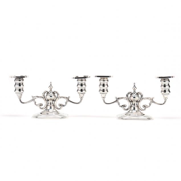 pair-of-sterling-silver-two-light-low-candelabra