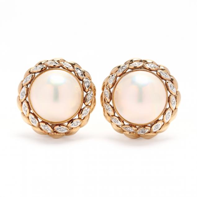 gold-mabe-pearl-and-diamond-earrings