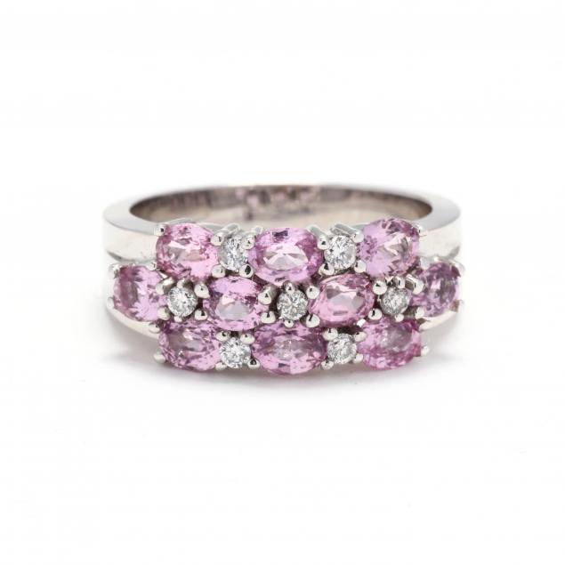 white-gold-pink-sapphire-and-diamond-ring