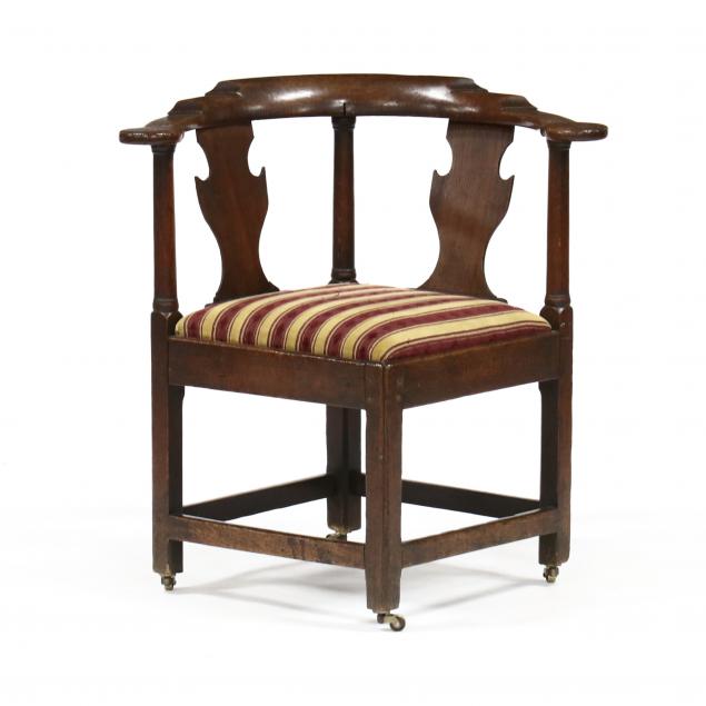 english-chippendale-oak-corner-chair