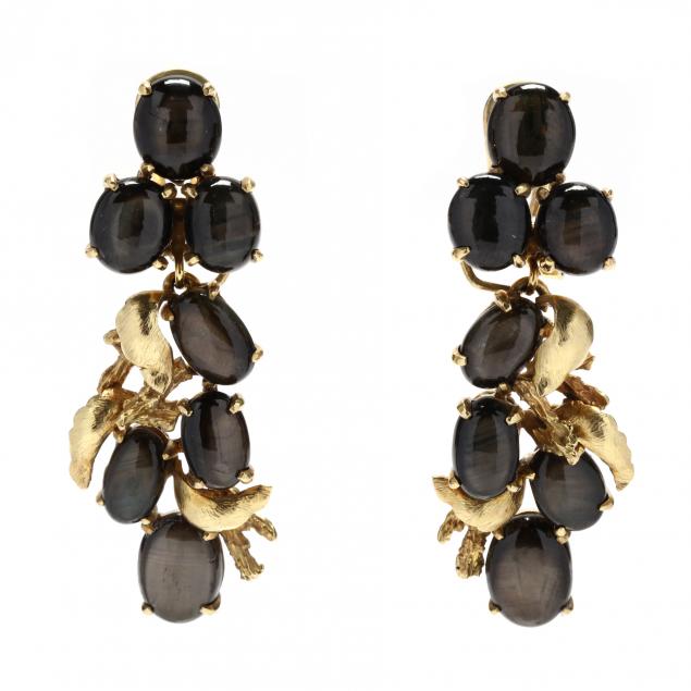 gold-and-black-star-sapphire-day-night-earrings