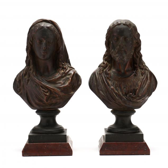 jean-bulio-french-1827-1911-a-pair-of-bronze-bust-sculptures