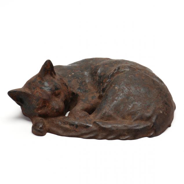 cast-iron-doorstop-of-a-sleeping-cat