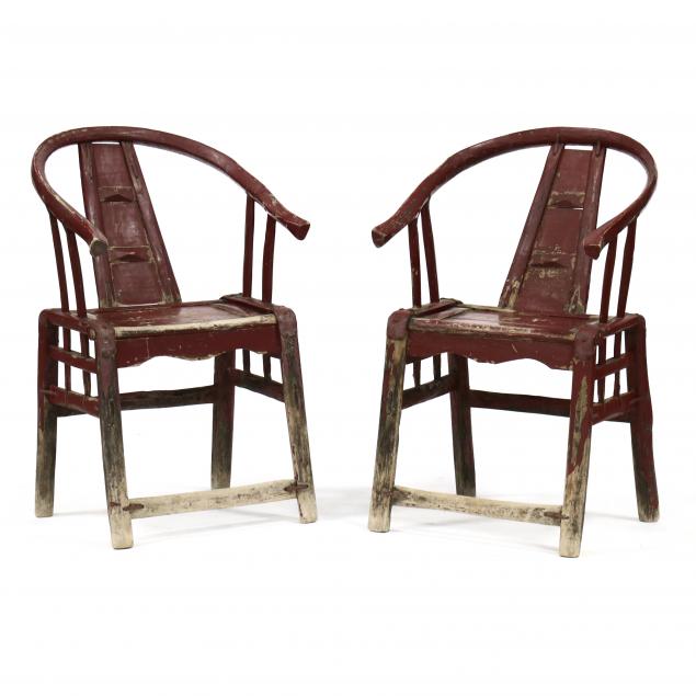 pair-of-antique-chinese-painted-horsehoe-chairs