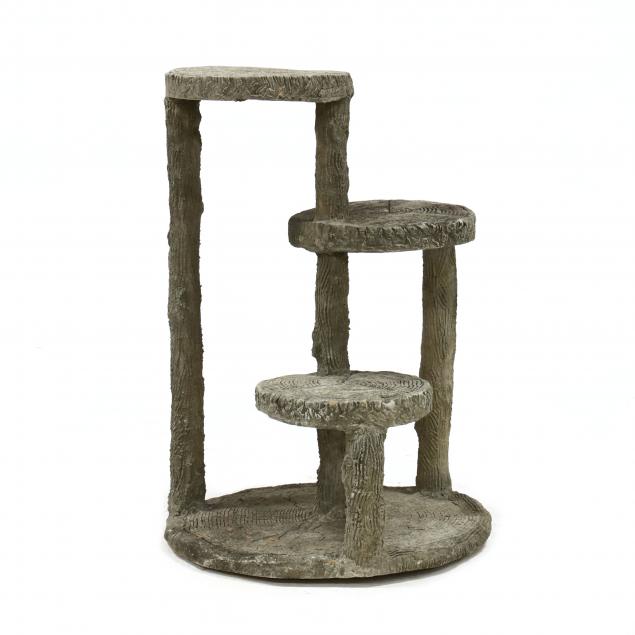 cast-stone-faux-bois-plant-stand