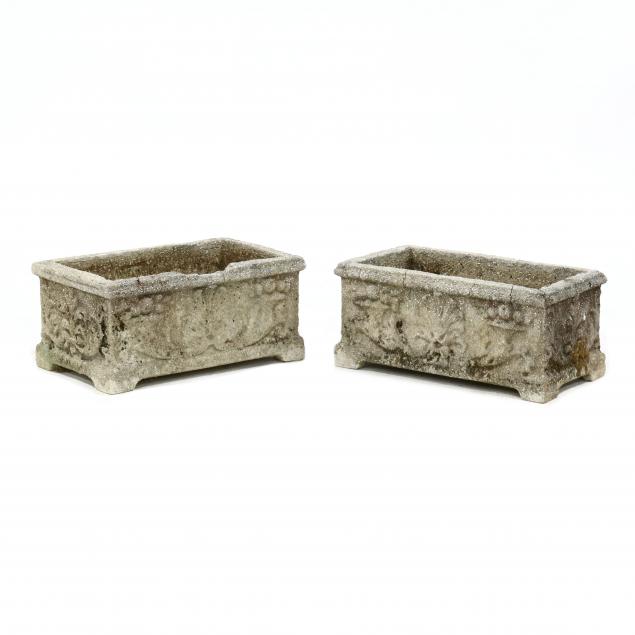 pair-of-vintage-cast-stone-planters