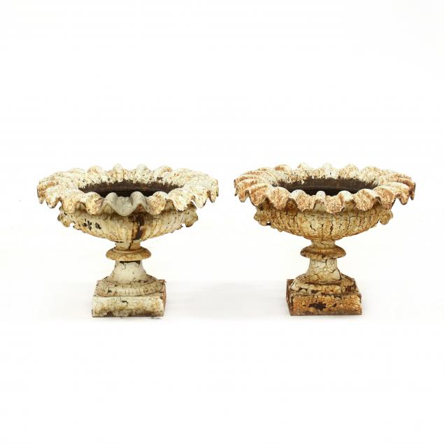 pair-of-victorian-cast-iron-low-garden-urns
