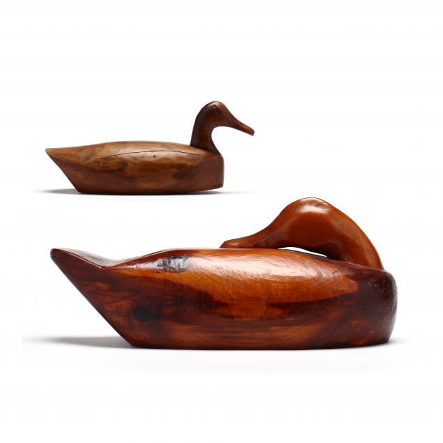 two-ocracoke-duck-carvings