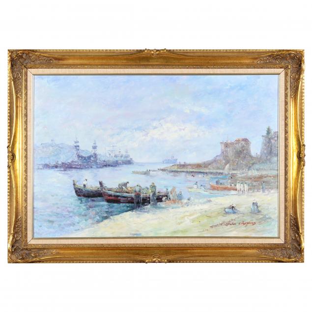 john-clymer-british-b-1932-harbor-scene