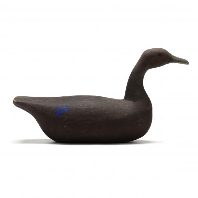 percy-carawan-nc-1910-2005-black-duck-reaching-head
