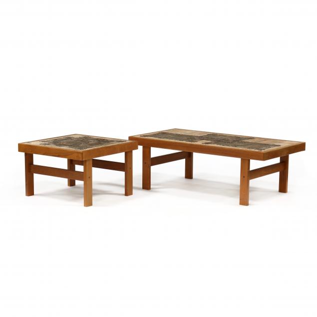 ox-art-teak-tile-top-coffee-table-and-side-table