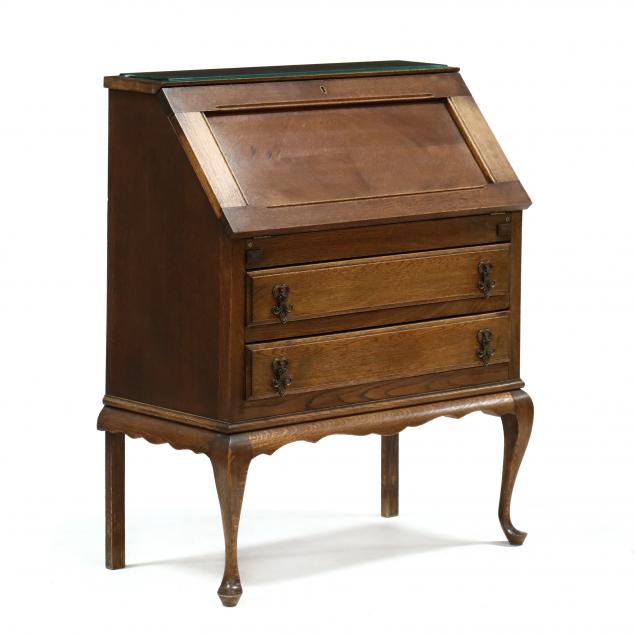 vintage-english-oak-slant-front-desk
