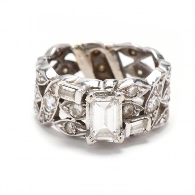 white-gold-and-diamond-ring