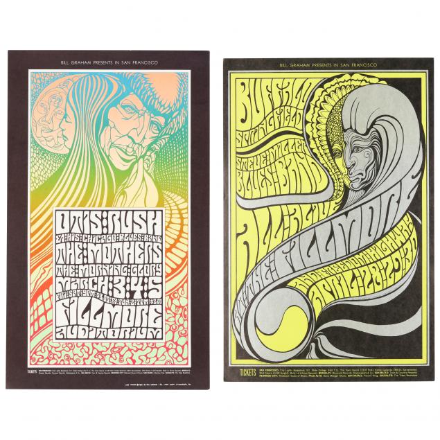 two-wes-wilson-designed-posters-bill-graham-1967-bg-53-and-bg-61
