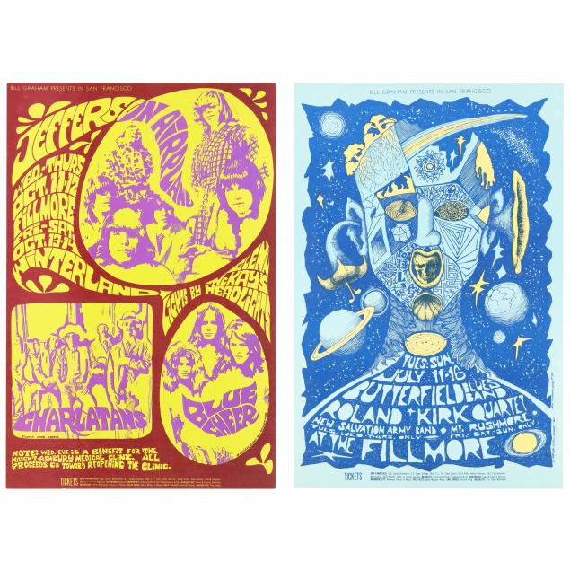 two-bill-graham-concert-posters-1967-bg-72-and-bg-88