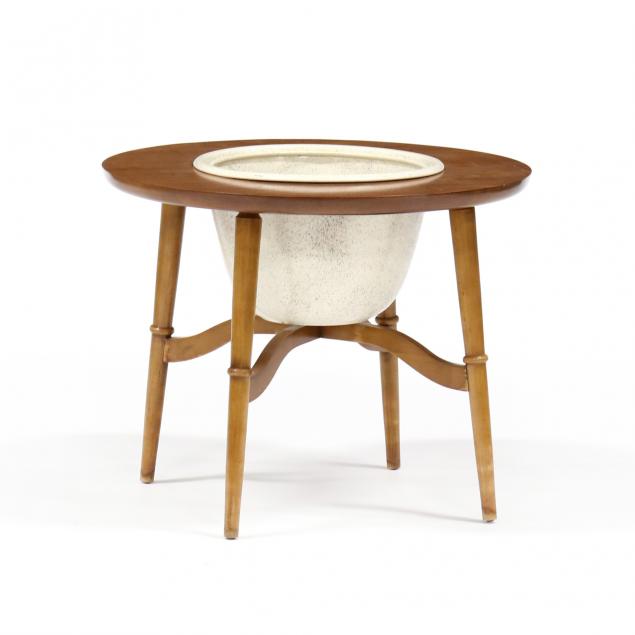 american-mid-century-bullet-form-planter-table