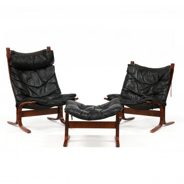 ingmar-relling-no-1920-2002-two-leather-lounge-chairs-and-ottoman