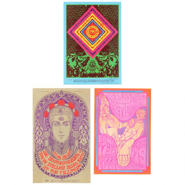 three-vintage-concert-posters-1967-bg-50-bg-65-and-fd-55