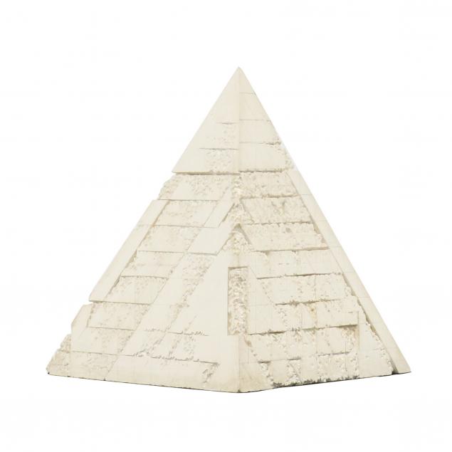 billy-lee-nc-modernist-tetrahedron-sculpture
