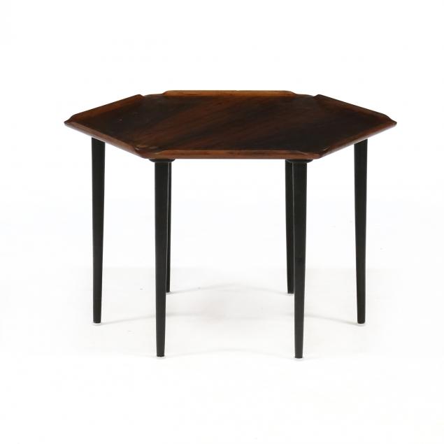 attributed-to-grete-jalk-rosewood-hexagonal-low-table