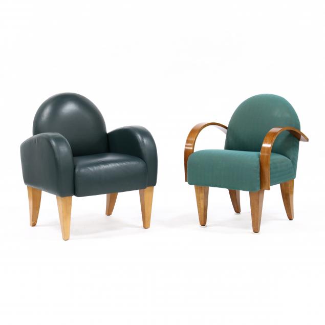 michael-graves-american-1935-2015-two-modern-armchairs