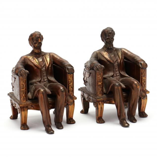 pair-of-vintage-lincoln-bookends