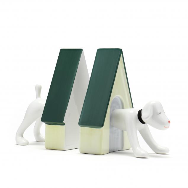 yoshitomo-nara-japan-b-1959-puppy-bookends