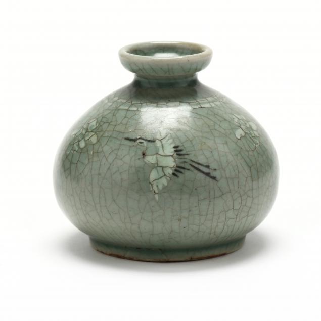a-korean-inlaid-celadon-stoneware-oil-jar