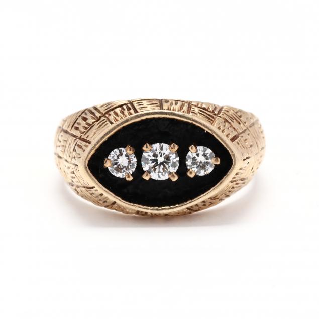 gent-s-gold-and-diamond-ring